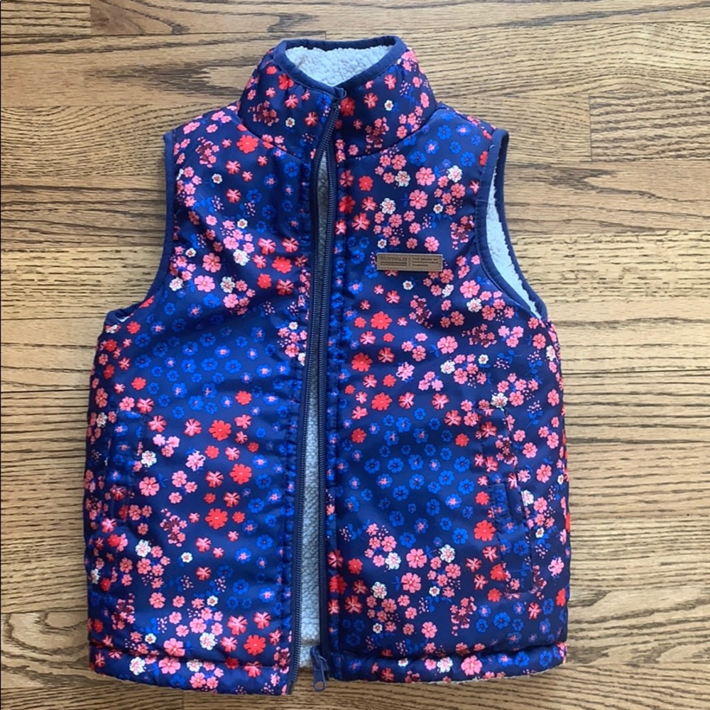 Girls Buffalo reversible vest 5/6